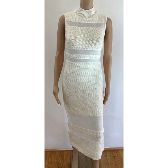 ACLER KNIT MIDI SLEEVELESS DRESS - Picture 3 of 7